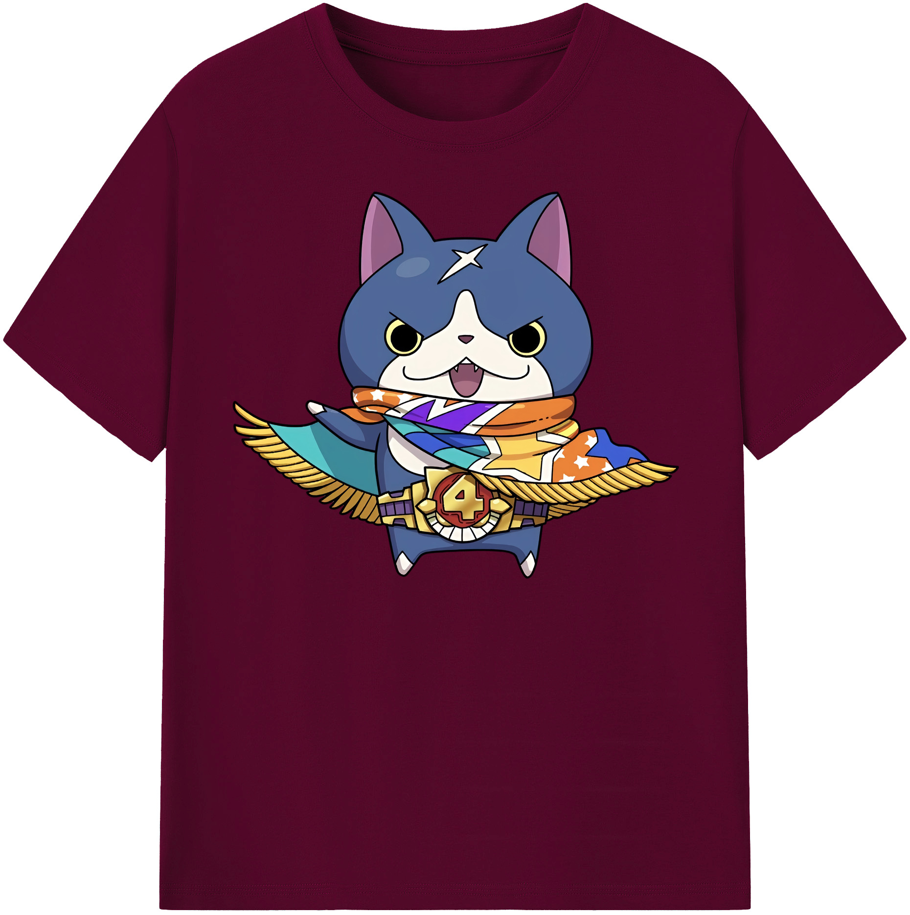 （画像用） 妖怪ウォッチ Yo-kai Watch レディースカジュアルプリントTシャツ（綿100％）